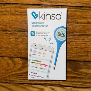 90 Kinsa QuickCare Stick Oral Rectal Smart App Thermometers - Varying Packaging